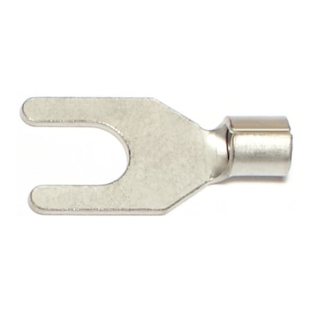 Midwest Fastener Fork Terminal, 10 AWG, Bare Insulated, 20 PK 70114